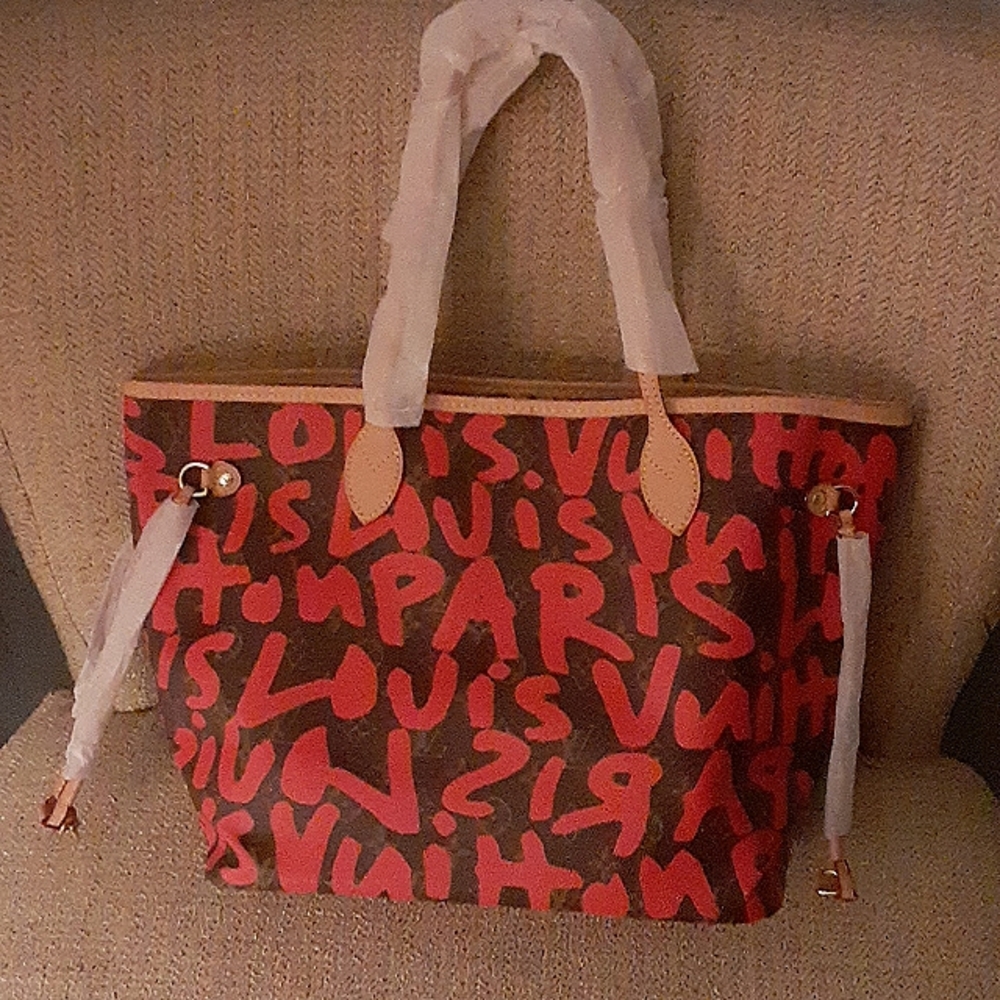 Large designer inspired tote